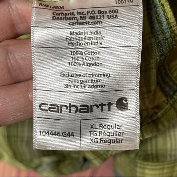 Carhartt Plaid Button Down Shirt - Picture 5 of 5